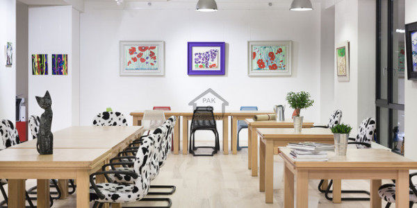 Brand New Single Storey Plaza For Rent In H-13 With Double Kitchen Bore Tile Flooring Ceiling Wood W