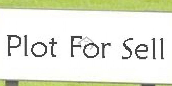 Corner Residential Plot Is Available For Sale