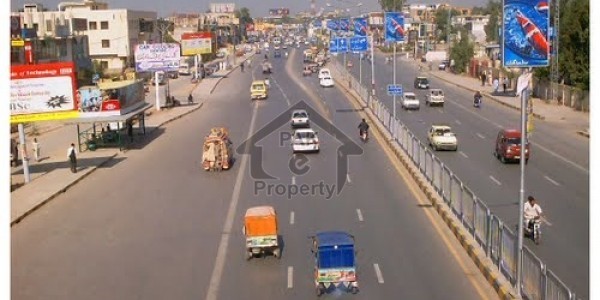 Three Sides Corner With Extra Land Commercial Plot Available For Sale (on Main IJP Road) in I-11/1