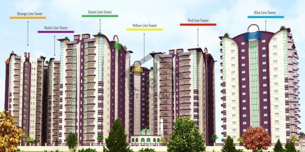 5 Rooms Apartment In Yellow Line Tower Of New Building Capital Residencia For Sale