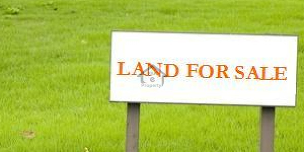 One Kanal Double Road Corner Plot For Sale