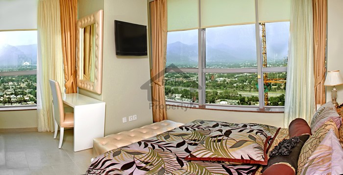 Luxury 1 bd apartment 4 rent in Bahria heights ext 2 phase 4