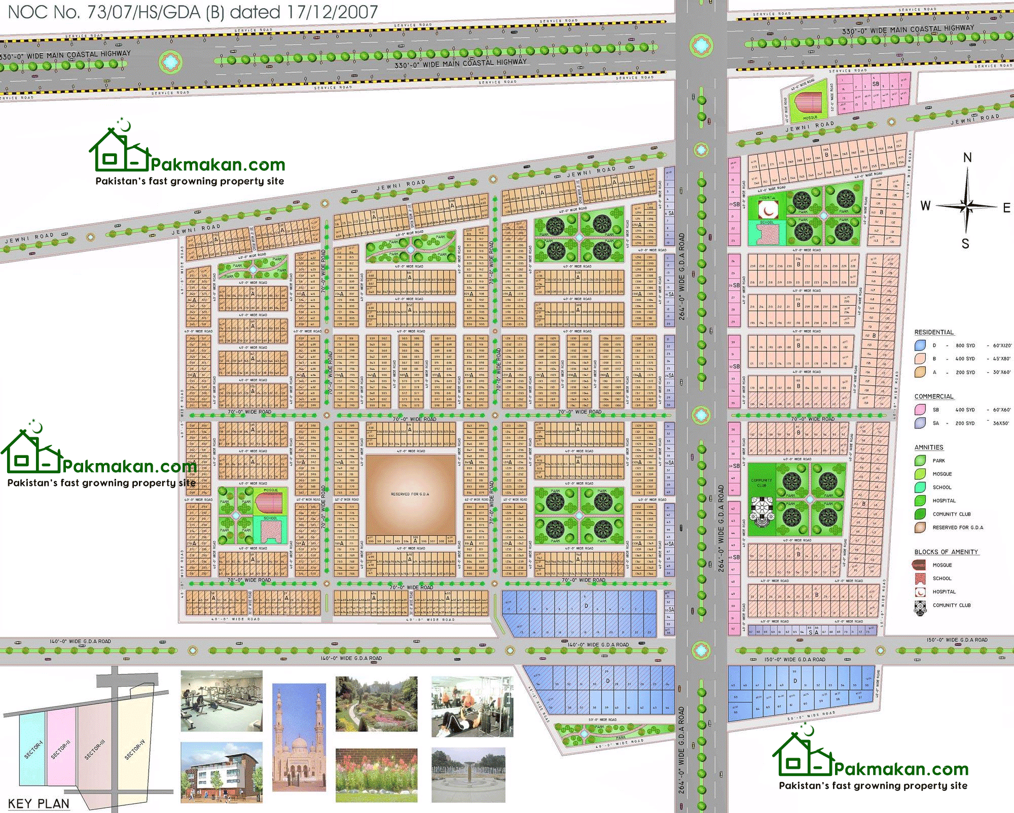 1 kanal sami commercial  cornor plot for sale