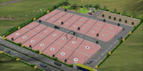 Bahria Town Phase 4-1 kanal Residential Plot Available For Sale