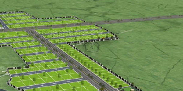 Alfalah Town -5 Marla  Corner Residential Plot Is Available For Sale