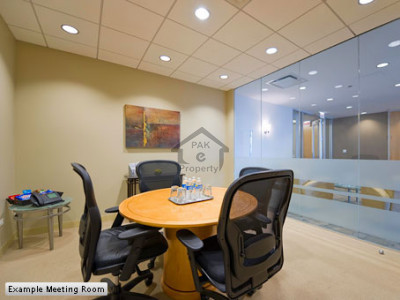 Blue Area-Good Location Main Jinnah Avenue 1st Floor Space