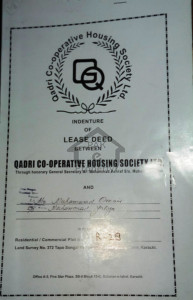 Qadri Housing Co-operative Housing society