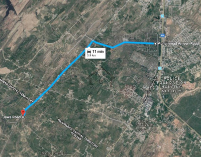 4 Kanal Farm House Plot For Sale On Jawa Road Rawat 3km From GT Road