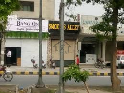 8 Marla commercial shope at main Boulevard PIA housing Society Lahore