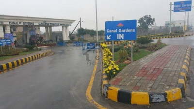 12 Marla Plot in Canal Garden Society Lahore