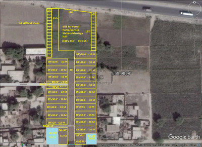 Commercial plot for sale