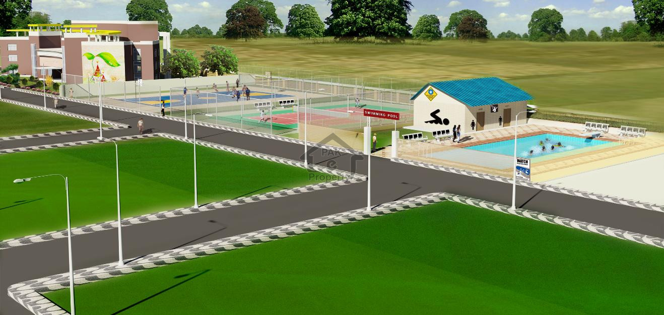 5800 Yard Plot For Sale Near M A Jinnah Road Karachi