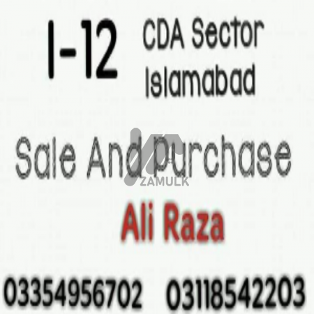 I-12/3 25x50 Park Face Plot available For Sale Prime location