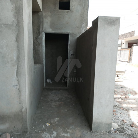 5 marla grey structure house