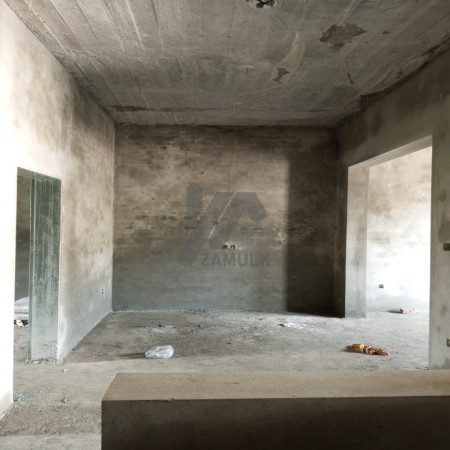 5 marla grey structure house