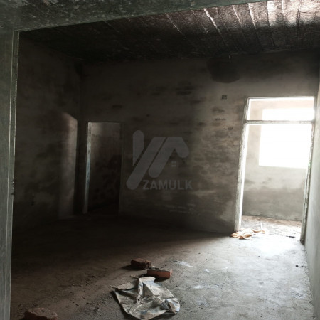 5 marla grey structure house