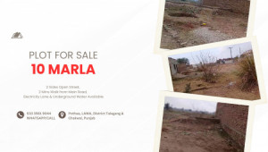 10 Marla Residential Plot for Sale in Lawa, Talagang & Chakwal