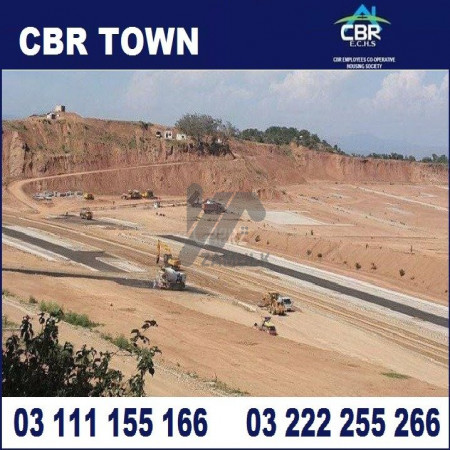 CBR Town 5 Marla plot for sale. all dues clear possession plot